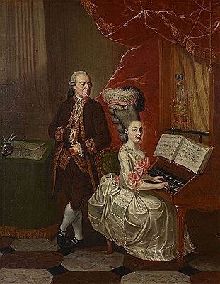 Double Portrait of a Lady and Gentleman, both full-length