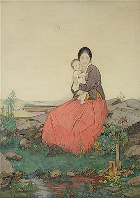 Sample artwork by Dorothy Webster Hawksley (1884 - 1970), known for painting - View similar artists and auction records