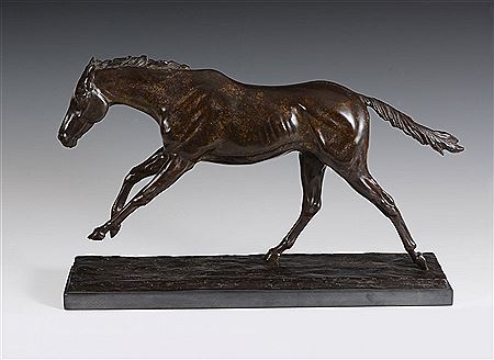 Galloping Horse by Philip Blacker - Auction record, sale price, and art valuation. Compare with similar artists and explore comparable artworks.