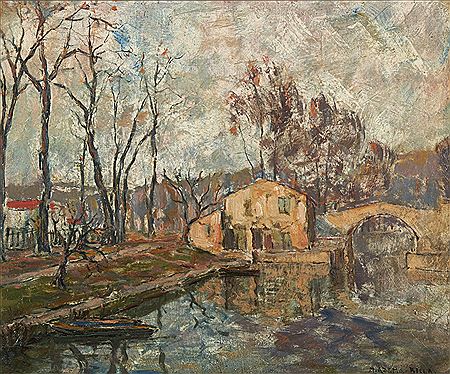 Sample artwork by Marcel Azema-Billa (1904 - 1999), known for painting - View similar artists and auction records
