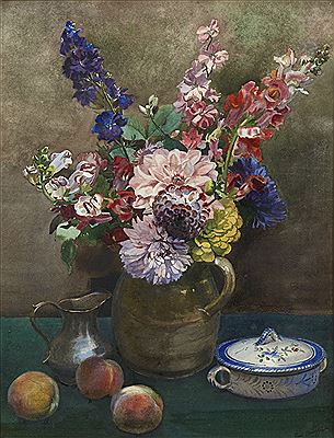 Nature morte au vase de fleurs et pĂȘches by Paul David Faure - Auction record, sale price, and art valuation. Compare with similar artists and explore comparable artworks.