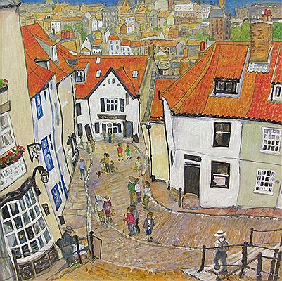 Whitby from the 99 Steps