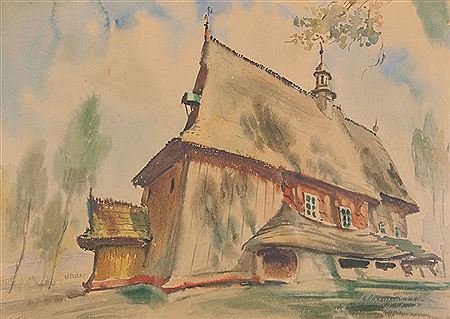 Small church in Rajbrota, 1939