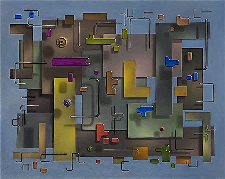 Inorganic abstraction No. 5, 2015
