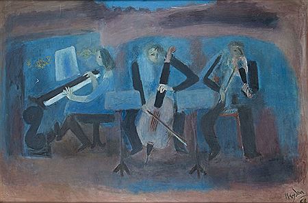 "Blue trio" ("Trio"), 1968
