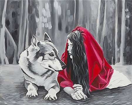 Sample artwork by Karolina Fox (Born 1988), known for painting - View similar artists and auction records