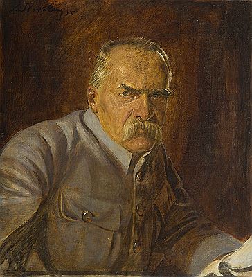 Portrait of Marshal Jozef Pilsudzki