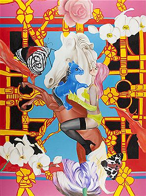Frenzy of elation. Spring festival by Katarzyna Pieczynska - Auction record, sale price, and art valuation. Compare with similar artists and explore comparable artworks.
