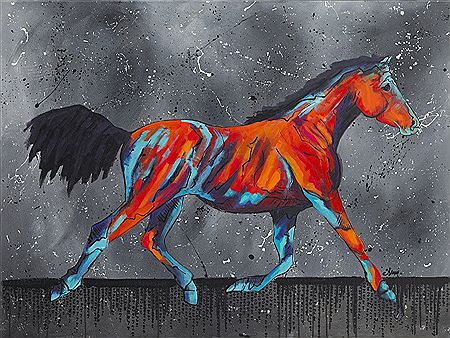 Sample artwork by Monika Mrowiec (Born 1991), known for painting - View similar artists and auction records