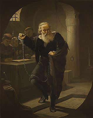 Galileo's Trial by Artur Grottger - Auction record, sale price, and art valuation. Compare with similar artists and explore comparable artworks.