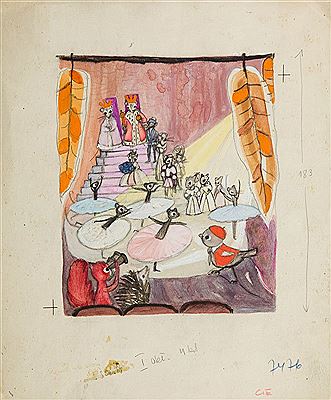 "Krol and Krolowa mysz" by Halina Zakrzewska-Zaleska - Auction record, sale price, and art valuation. Compare with similar artists and explore comparable artworks.