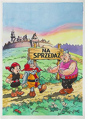 "Kajko and Kokosz" by Maciej Mazur - Auction record, sale price, and art valuation. Compare with similar artists and explore comparable artworks.