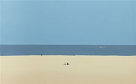 Beach in Gdynia, 2016
