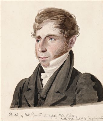 SKETCH OF MR PROUT AT SYDNEY, N. S. WALES