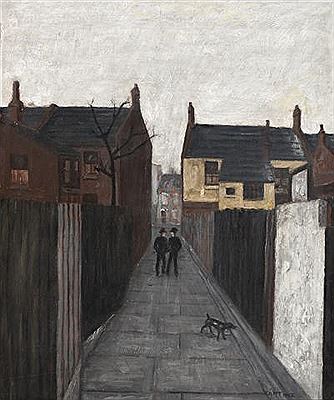 STREET SCENE, LONDON, 1955