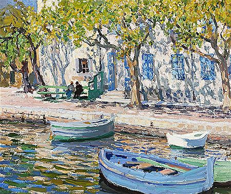 THE BLUE SHUTTERS, c.1909 – 11