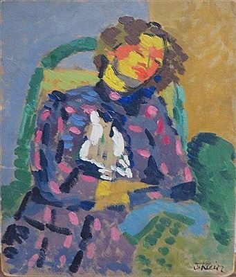 Femme au fauteuil