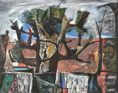 Broken Tree, 1950