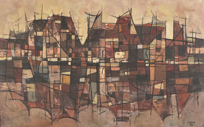 Reflections by Chester Toney - Auction record, sale price, and art valuation. Compare with similar artists and explore comparable artworks.