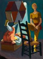 Untitled (Zwei Zirkusartisten)
