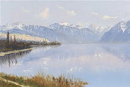 Sample artwork by Eugene Devaud de Madelin (1906 - 1992), known for painting - View similar artists and auction records
