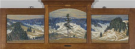 Sommartel (triptych) by Maurice Mathey - Auction record, sale price, and art valuation. Compare with similar artists and explore comparable artworks.
