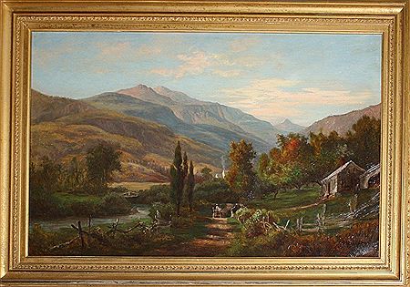 Sample artwork by Sylvester Phelps Hodgdon (1830 - 1906), known for landscape, coastal scene, marine and portrait painting, lithographs - View similar artists and auction records