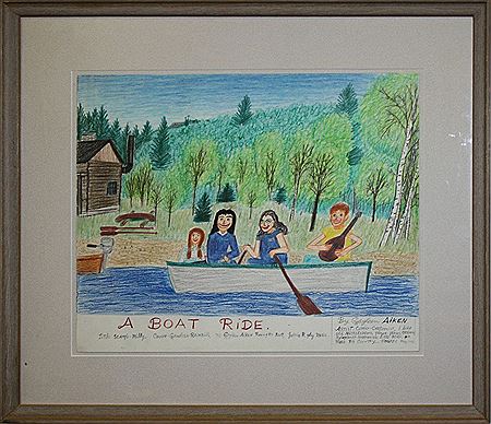A Boat Ride by Gayleen Aiken - Auction record, sale price, and art valuation. Compare with similar artists and explore comparable artworks.