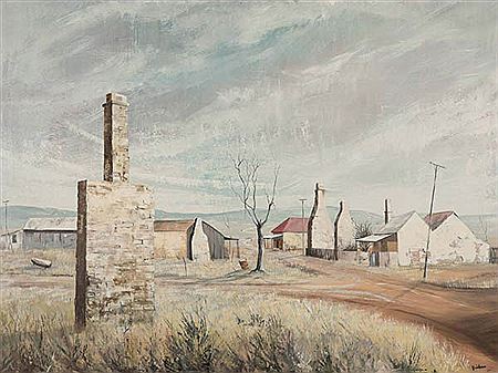Sample artwork by David Clyde Dridan (Born 1932), known for painting - View similar artists and auction records