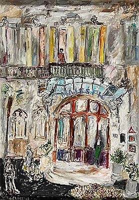 Hôtel Majestic by Miro Carcano - Auction record, sale price, and art valuation. Compare with similar artists and explore comparable artworks.