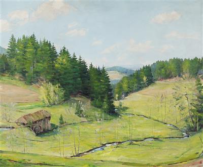 "Böhlersmühle Lichtenberg" by Othmar Wagner - Auction record, sale price, and art valuation. Compare with similar artists and explore comparable artworks.