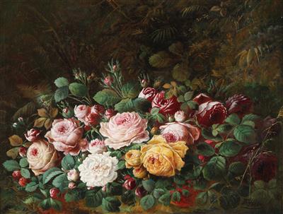 "Rosenstillleben" by Theodor Petter - Auction record, sale price, and art valuation. Compare with similar artists and explore comparable artworks.