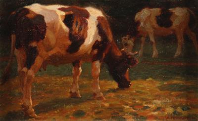 "Kühe" by Albert Reibmayr - Auction record, sale price, and art valuation. Compare with similar artists and explore comparable artworks.