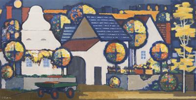 In the Village by Bohumil Cizek - Auction record, sale price, and art valuation. Compare with similar artists and explore comparable artworks.