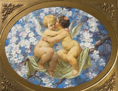 Spring Love by Antonin Brunner - Auction record, sale price, and art valuation. Compare with similar artists and explore comparable artworks.