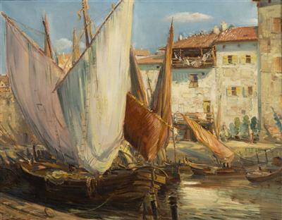 Malcesina on Lago di Garda by Ladislav J Spitnik - Auction record, sale price, and art valuation. Compare with similar artists and explore comparable artworks.