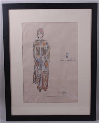"Modeeinwurf" by Eduard Wimmer Wisgrill - Auction record, sale price, and art valuation. Compare with similar artists and explore comparable artworks.