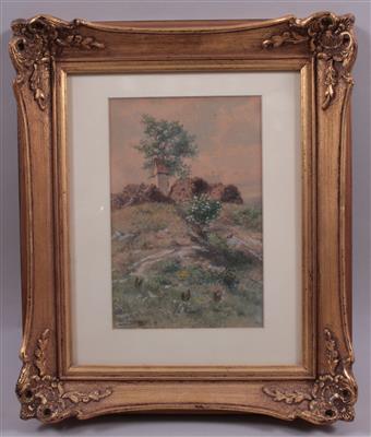 Sample artwork by Wilhelm Ambros (1868 - 1925), known for landscape painting - View similar artists and auction records