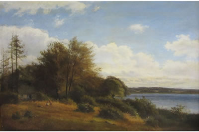 Cottage by a Lake, 1873
