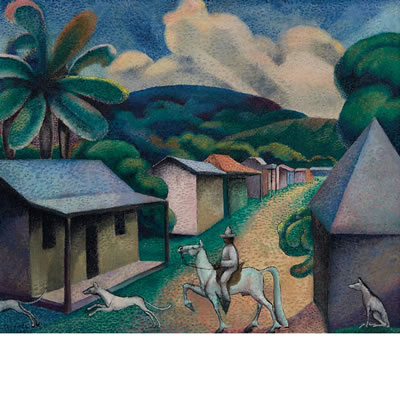 A Cuban Rider Setting Out, 1928