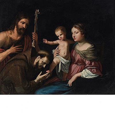 Virgin and Child with Saints Francis and John the Baptist