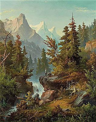 Hikers in the Valley