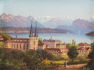 Luzern by Hubert Sattler - Auction record, sale price, and art valuation. Compare with similar artists and explore comparable artworks.