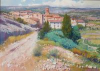 "Pueblo (Teruel)" by Francisco Calabuig - Auction record, sale price, and art valuation. Compare with similar artists and explore comparable artworks.
