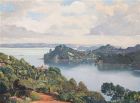 Clouds Over Manakau by Cyril Whiteoak - Auction record, sale price, and art valuation. Compare with similar artists and explore comparable artworks.