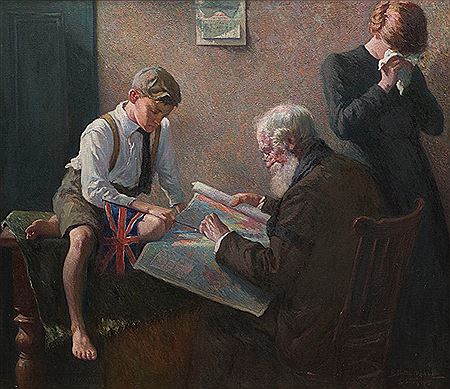 Where Daddy Fell by Antonio Salvatore Dattilo Rubbo - Auction record, sale price, and art valuation. Compare with similar artists and explore comparable artworks.
