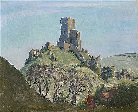 View of Dunster Castle - the Ancestral home of the Luttrell Family by Christopher Perkins - Auction record, sale price, and art valuation. Compare with similar artists and explore comparable artworks.