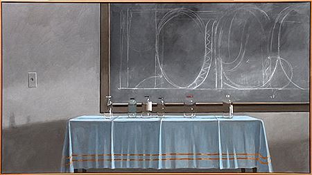 Sample artwork by Norman Lundin (Born 1938), known for post real figure and minimal abstract painting, comic strips - View similar artists and auction records