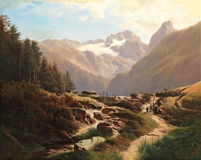 View of the Dachstein massif