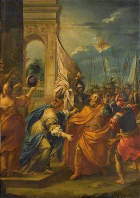 The Return of Jephtha by Giuseppe Varotti - Auction record, sale price, and art valuation. Compare with similar artists and explore comparable artworks.
